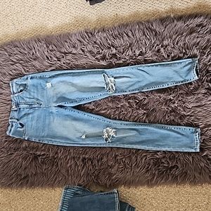 High rise jeans